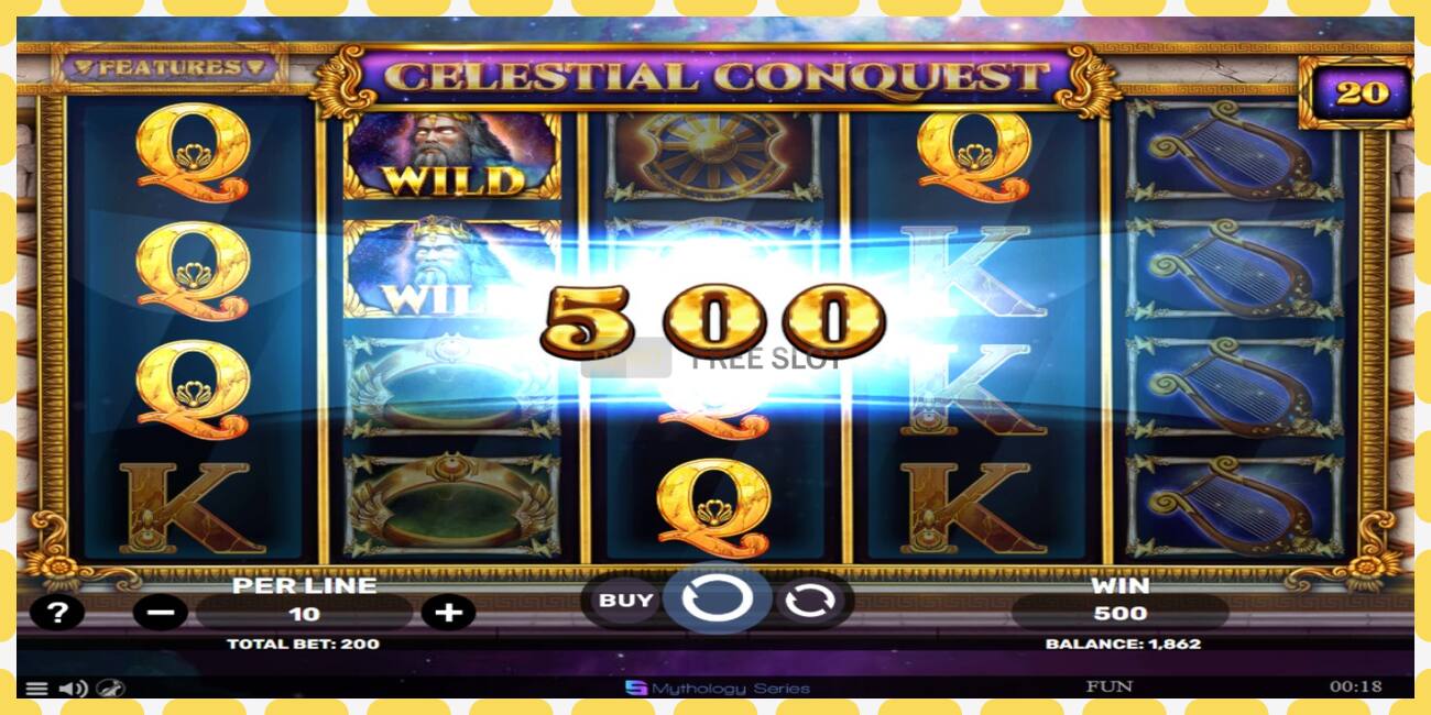 Demo slot Celestial Conquest free and without registration, picture - 1