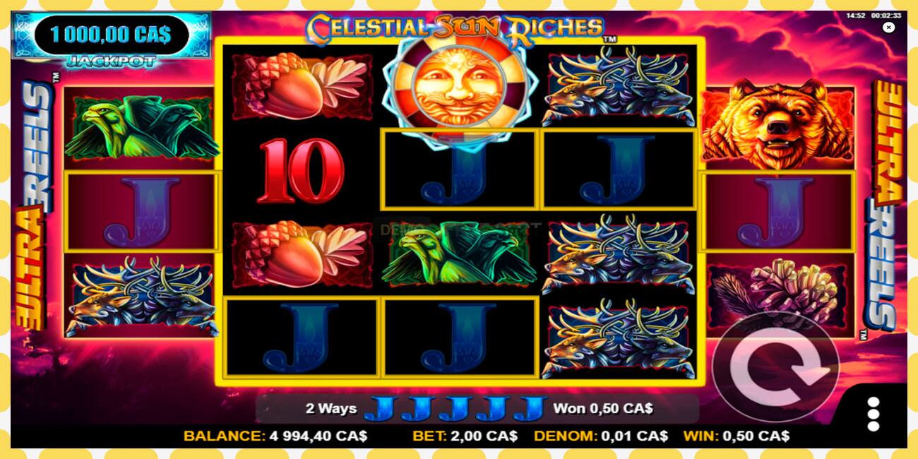 Demo slot Celestial Sun Riches free and without registration, picture - 1