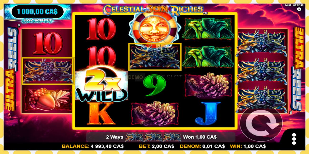 Demo slot Celestial Sun Riches free and without registration, picture - 1