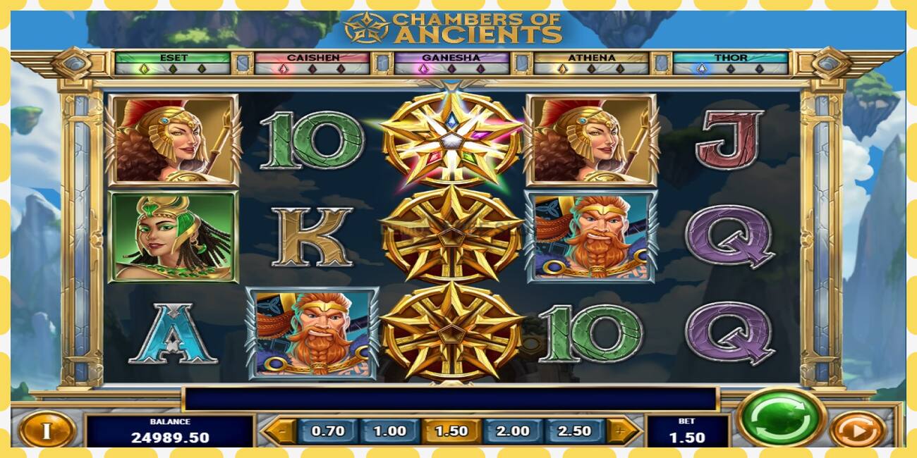 Demo slots Chambers of Ancients bezmaksas un bez reģistrācijas, attēlu - 1