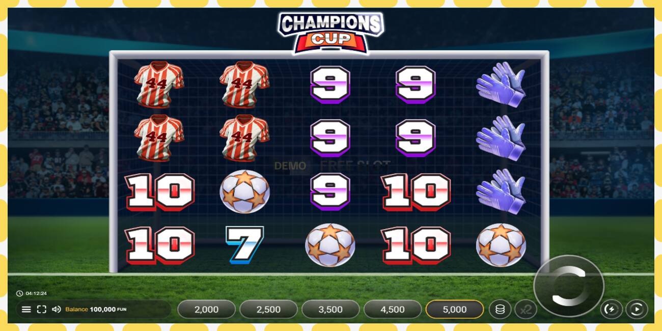 Demo slot Champions Cup free and without registration, picture - 1