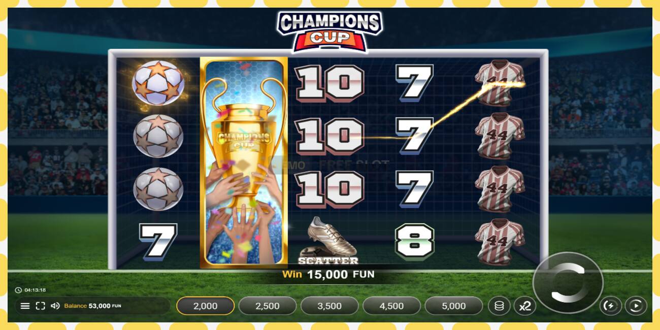 Demo slot Champions Cup free and without registration, picture - 1