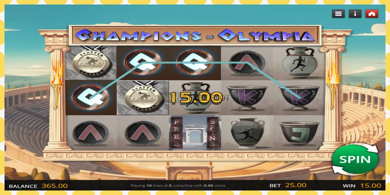 Demo slot Champions of Olympia free and without registration, picture - 1