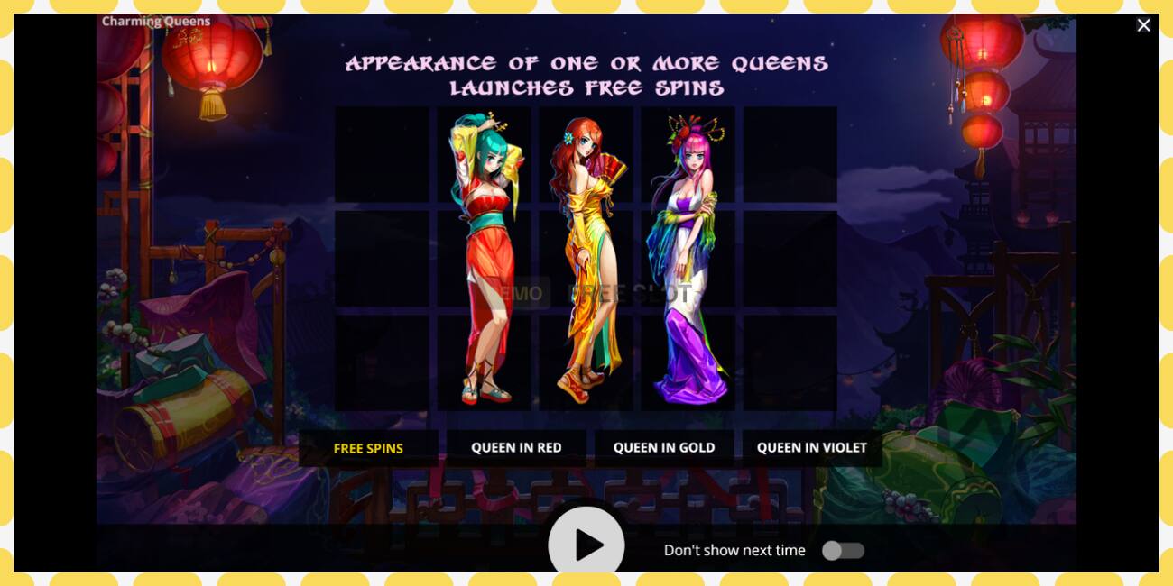 Demo slot Charming Queens free and without registration, picture - 1