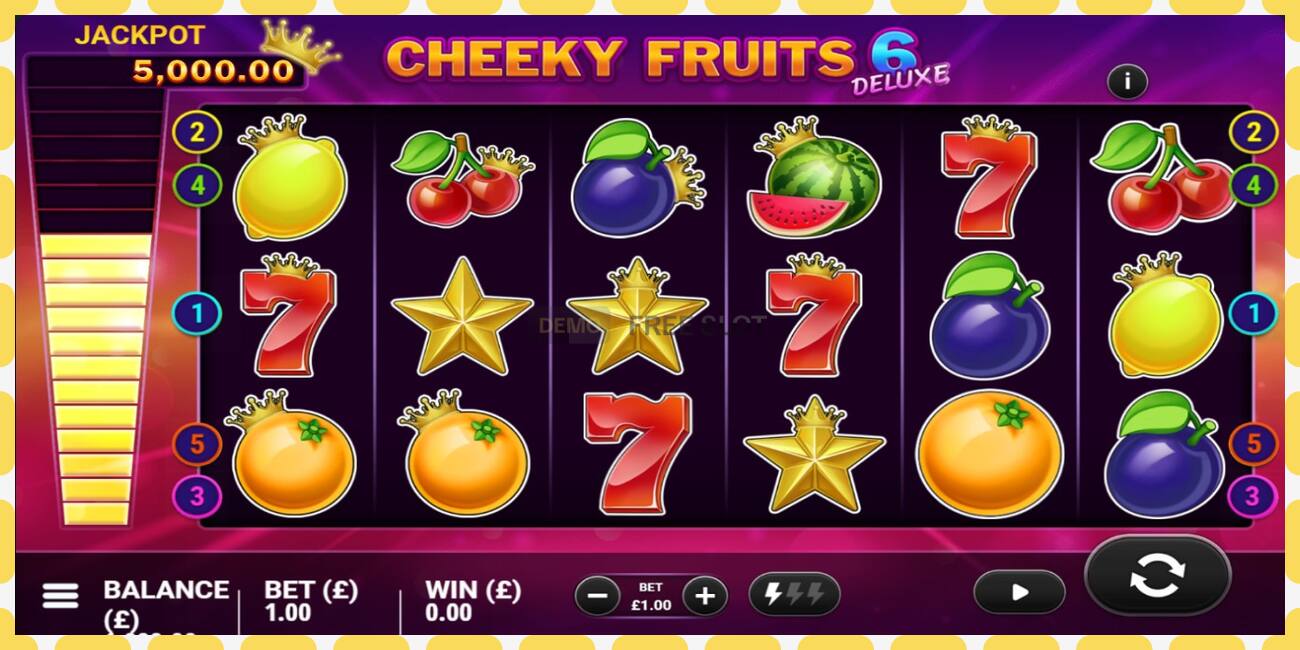 Demo slot Cheeky Fruits 6 Deluxe free and without registration, picture - 1