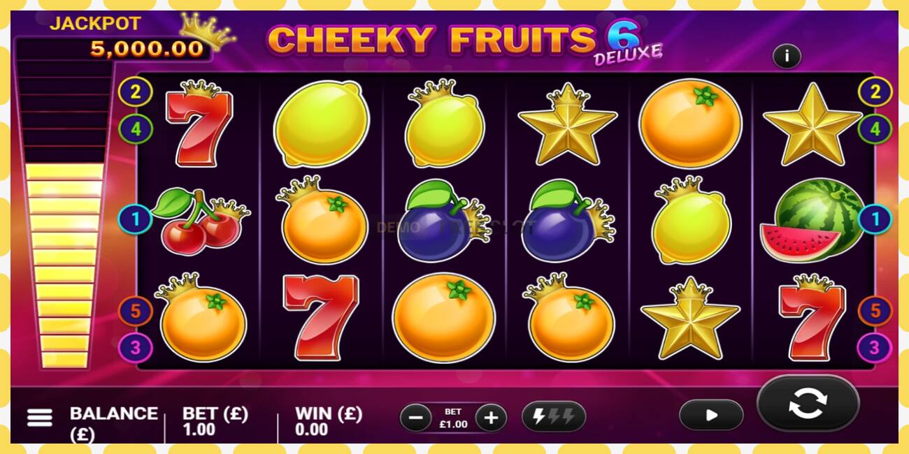 Demo slot Cheeky Fruits 6 Deluxe free and without registration, picture - 1