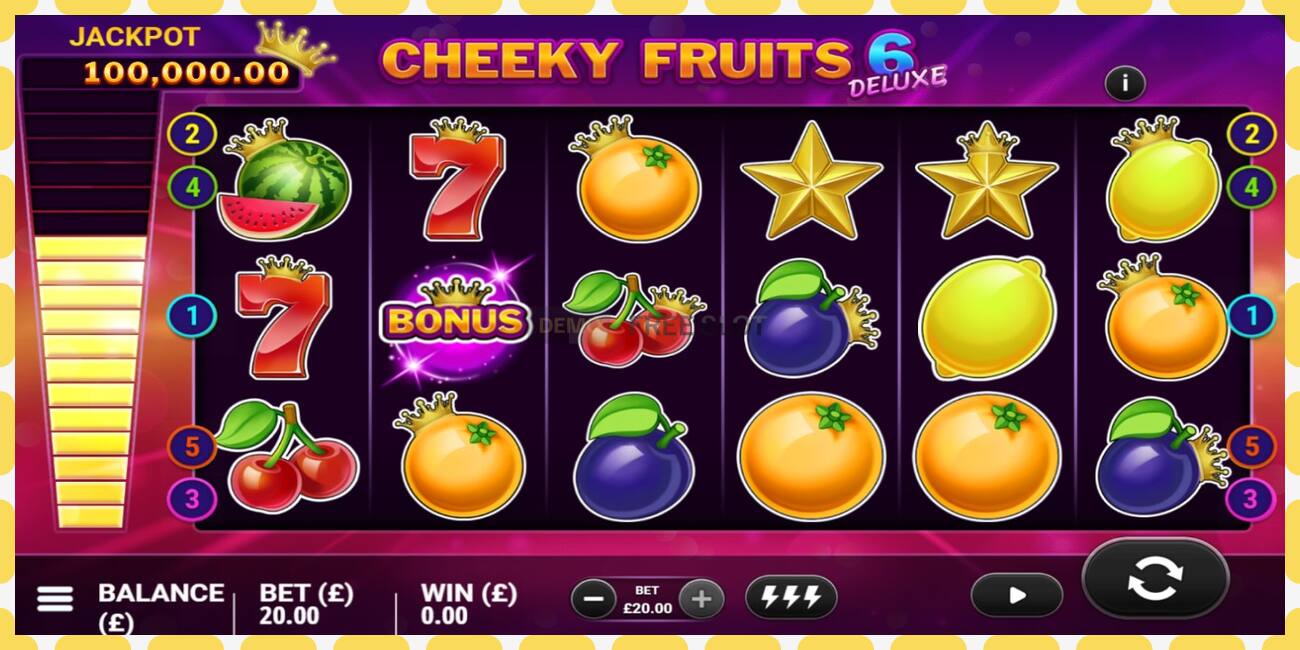 Demo slot Cheeky Fruits 6 Deluxe free and without registration, picture - 1