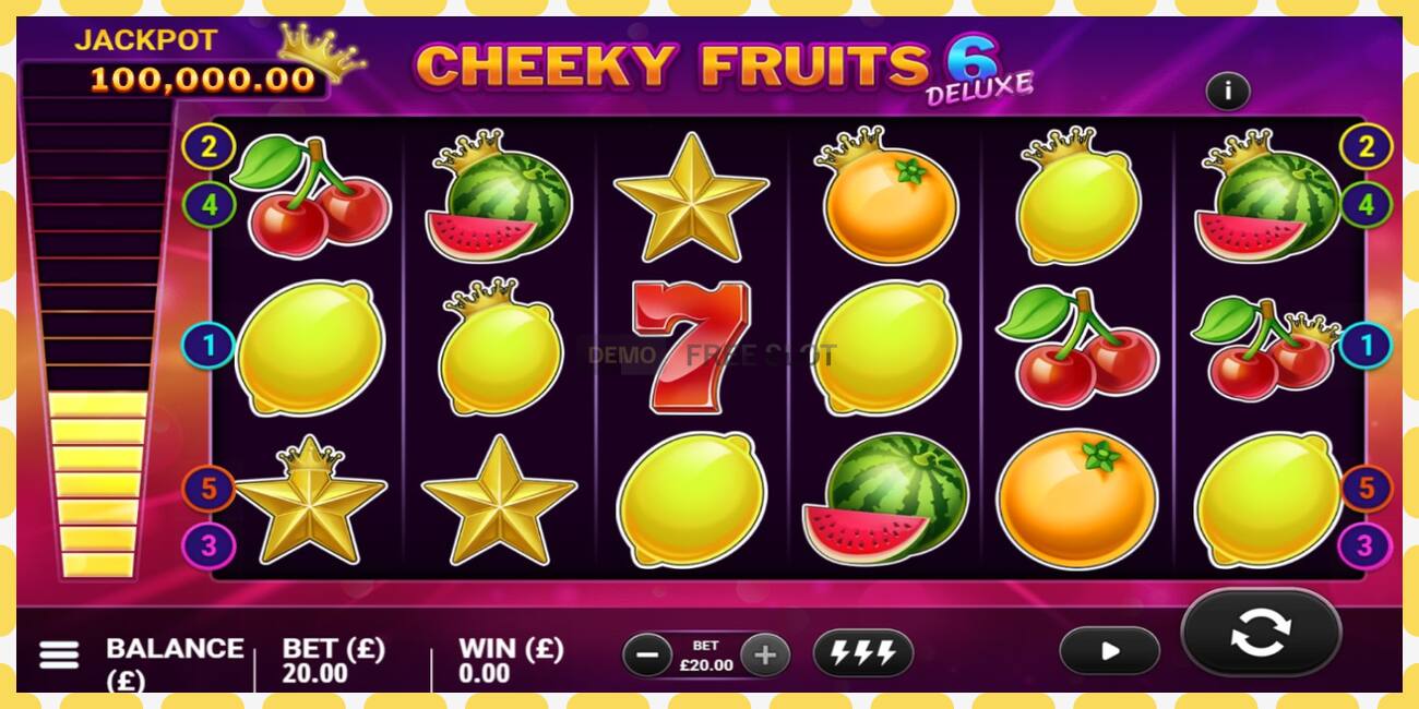 Demo slot Cheeky Fruits 6 Deluxe free and without registration, picture - 1