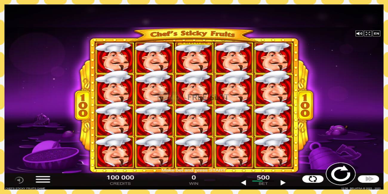 Demo slot Chefs Sticky Fruits free and without registration, picture - 1