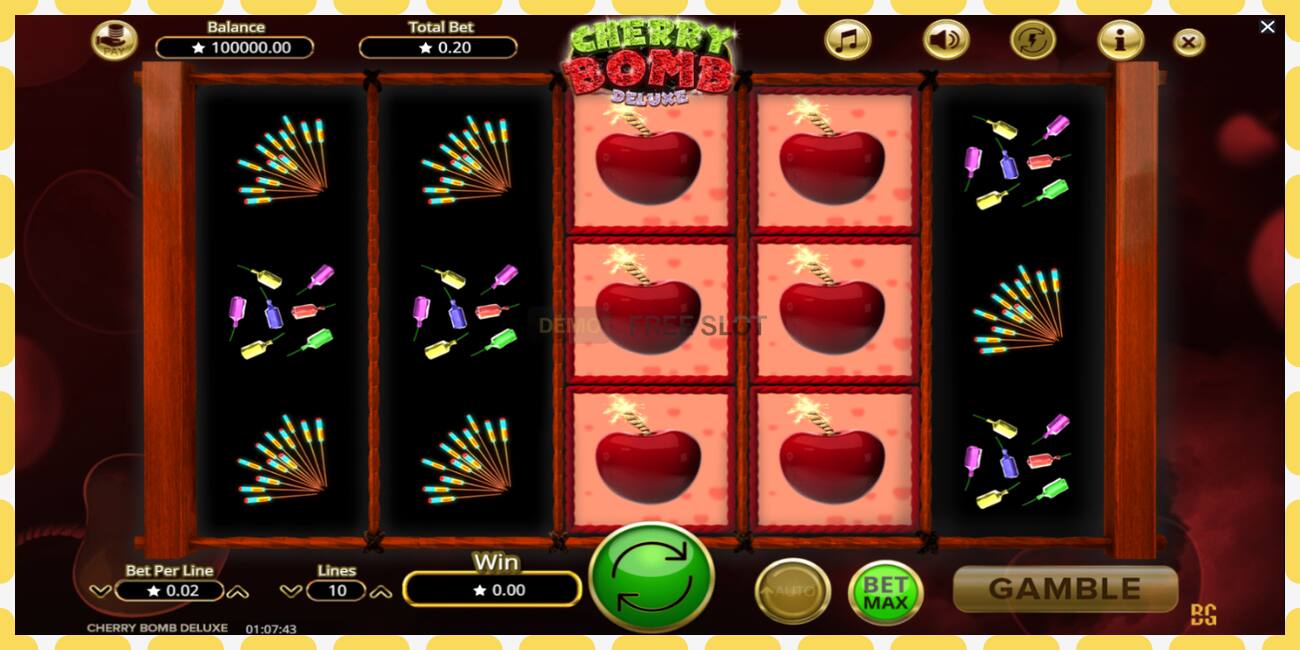 Demo slot Cherry Bomb Deluxe free and without registration, picture - 1