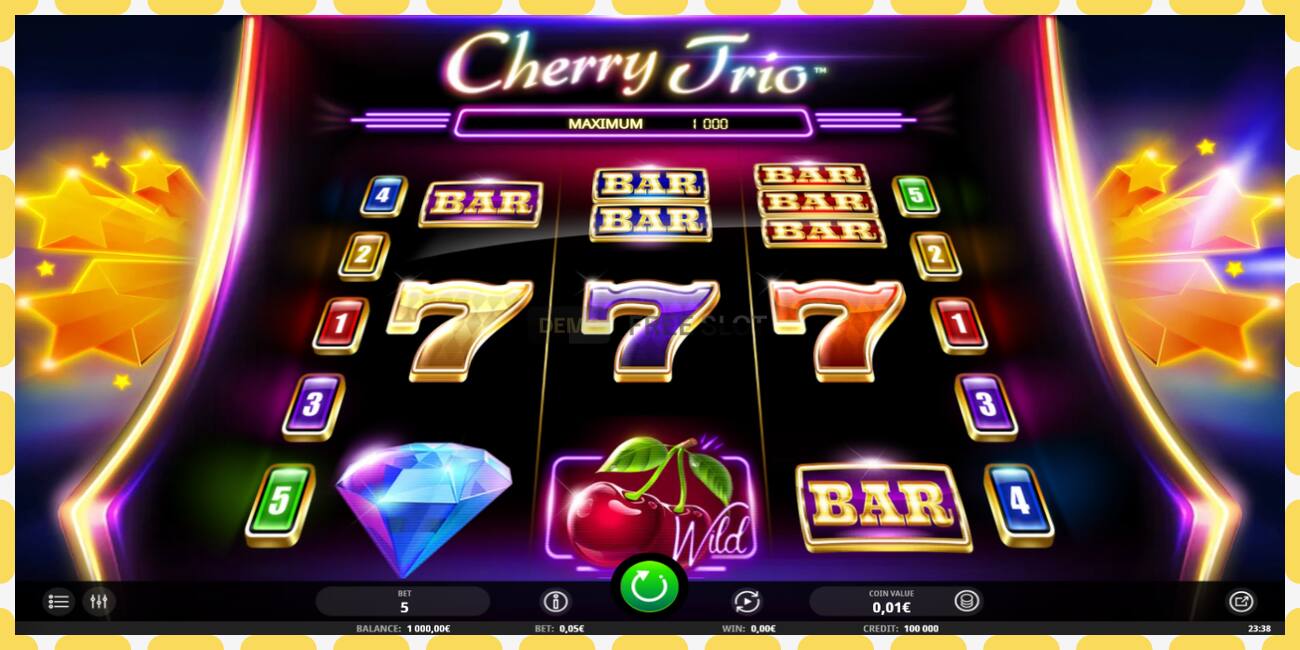 Slot de demonstração Cherry Trio grátis e sem registro, foto - 1