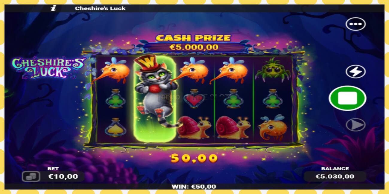 Demo slot Cheshires Luck free and without registration, picture - 1