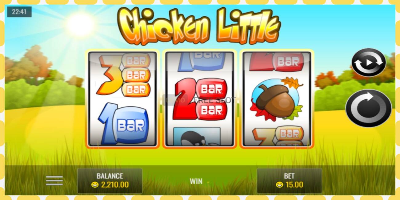 Demo slot Chicken Little free and without registration, picture - 1