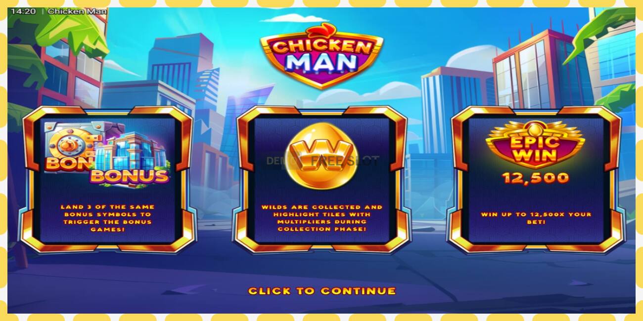 Demo slot Chicken Man free and without registration, picture - 1