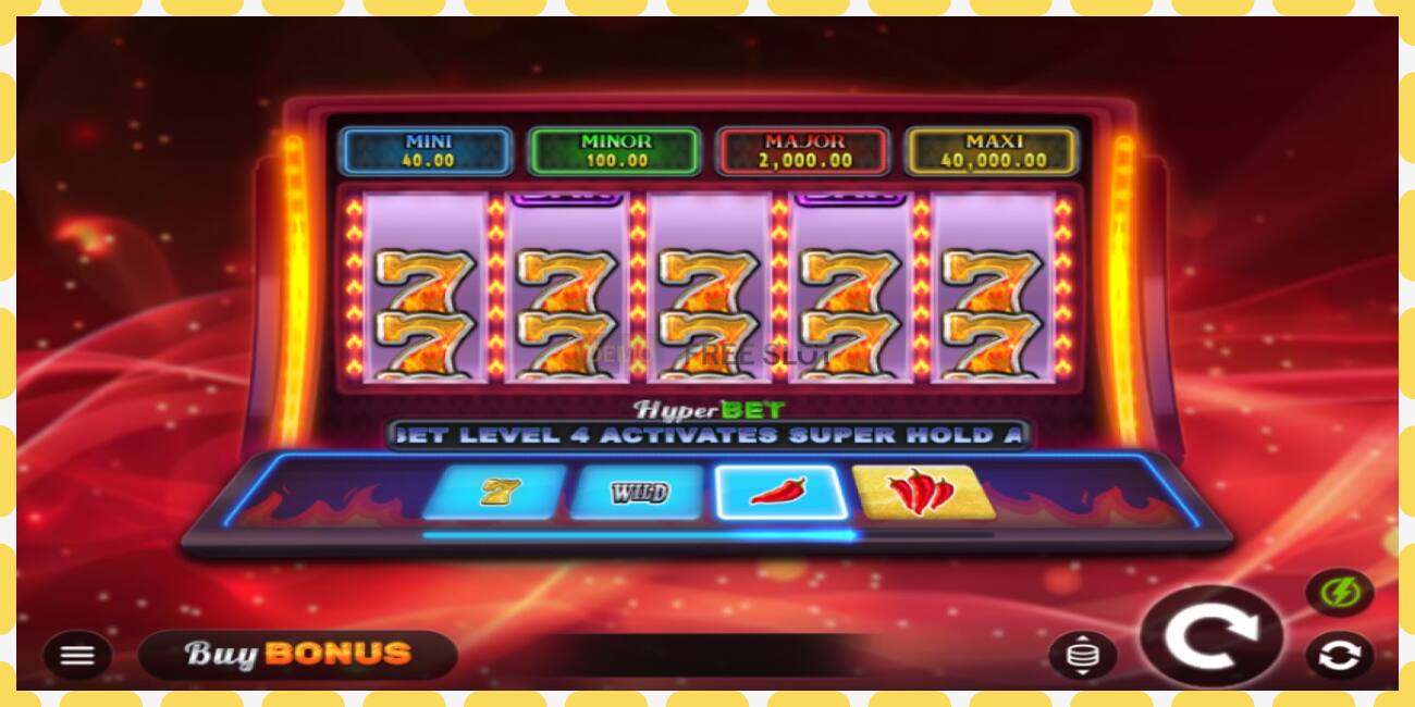 Slot demo Chili Flame 7s Hold and Win gratuit și fără înregistrare, imagine - 1