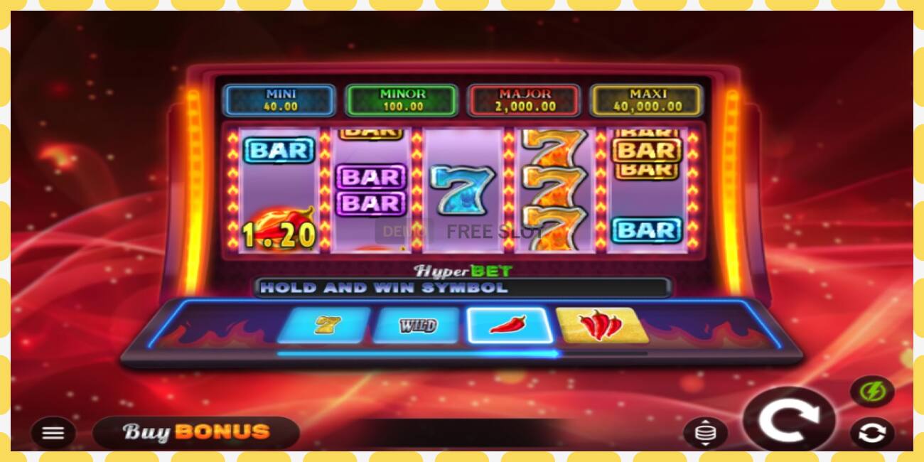 Slot demo Chili Flame 7s Hold and Win gratuit și fără înregistrare, imagine - 1