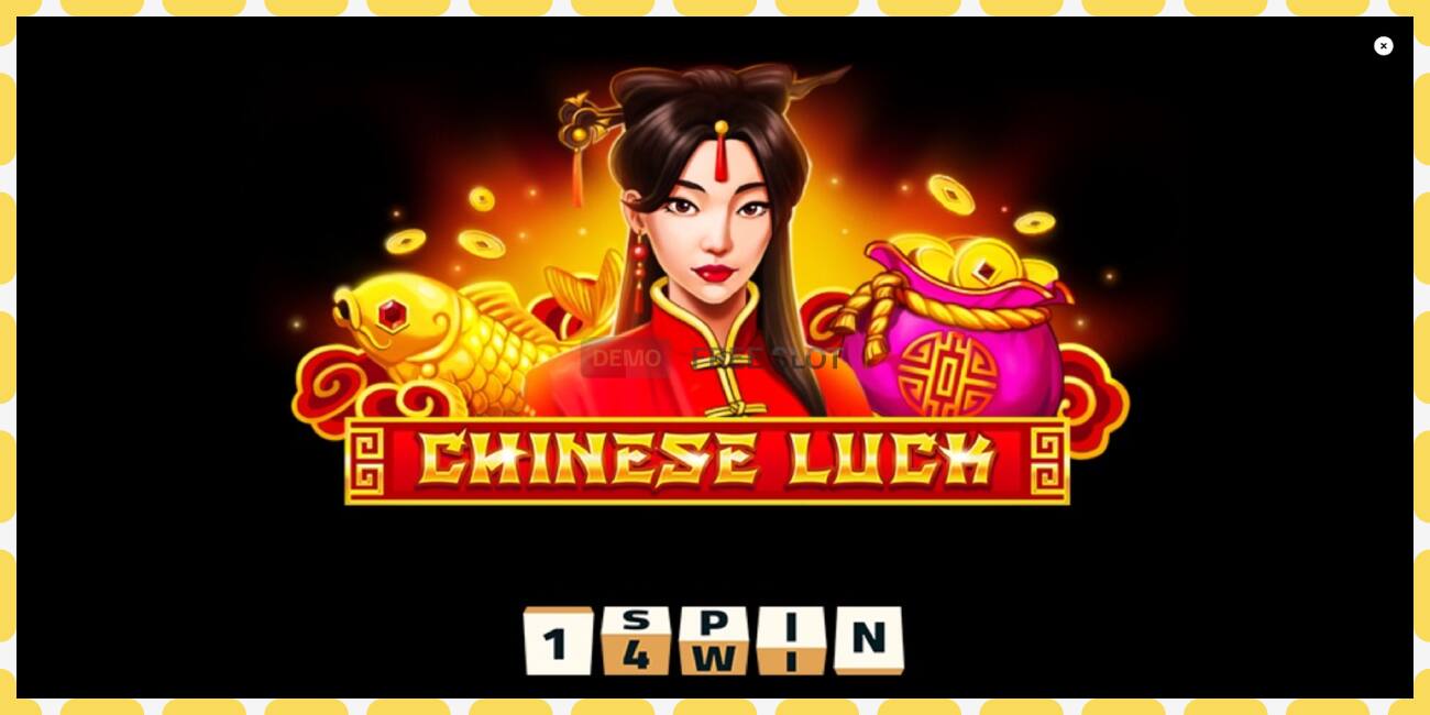 Demo slot Chinese Luck free and without registration, picture - 1