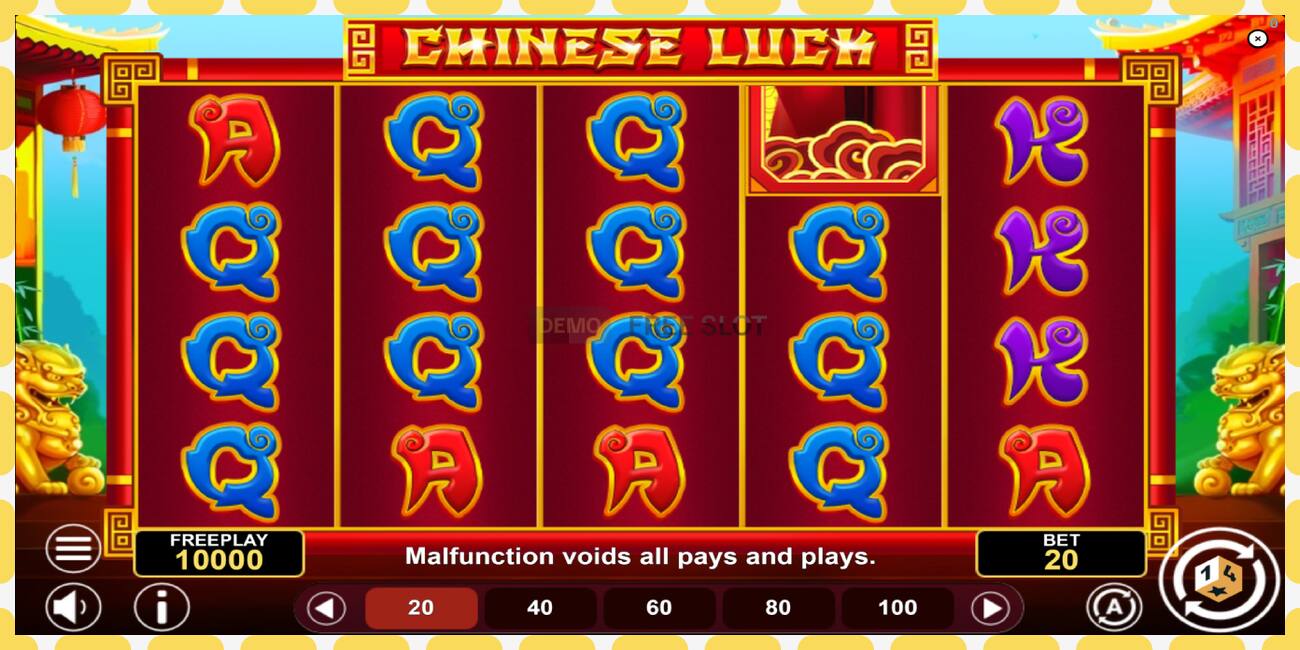 Demo slot Chinese Luck free and without registration, picture - 1