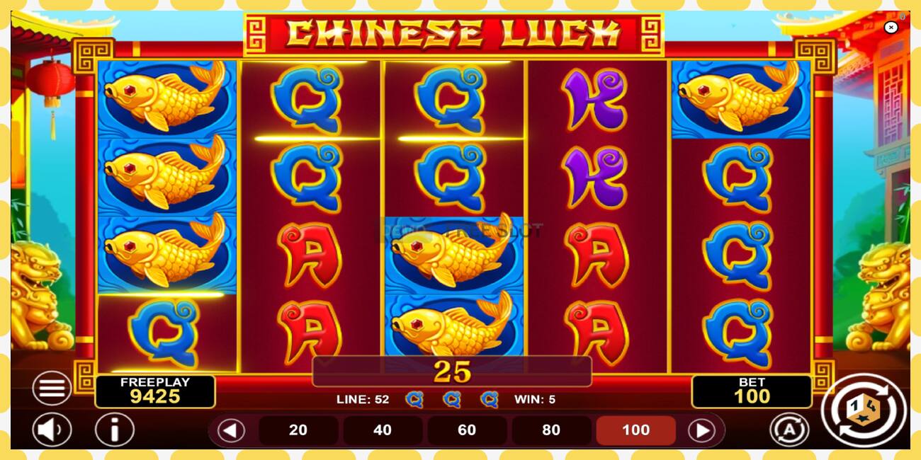 Demo slot Chinese Luck free and without registration, picture - 1