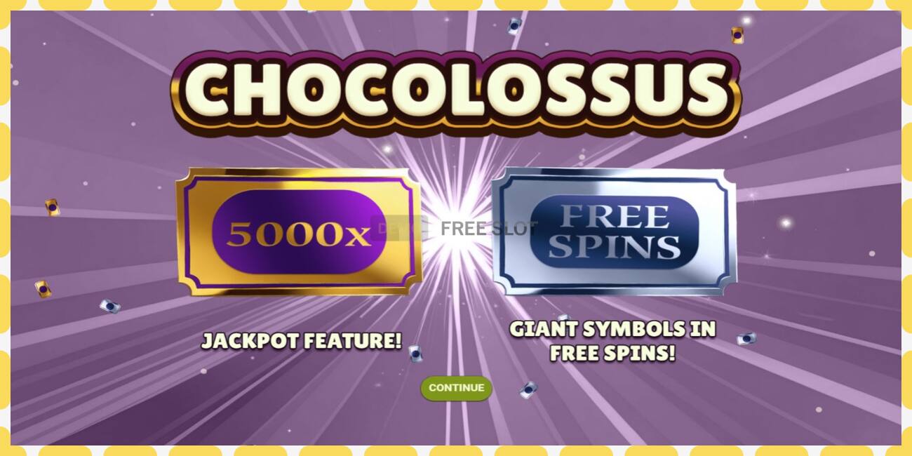 Demo slot Chocolossus free and without registration, picture - 1