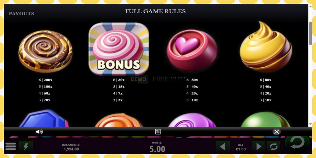 Demo slot Chocolossus free and without registration, picture - 1