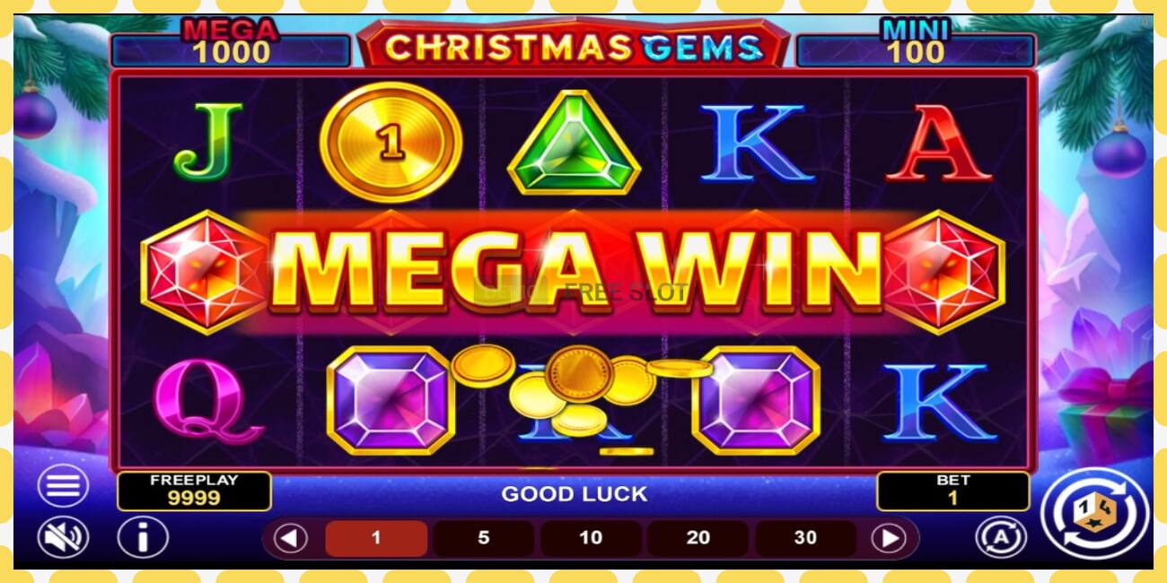 Demo pesa Christmas Gems Hold & Win tasuta ja ilma registreerimiseta, pilt - 1