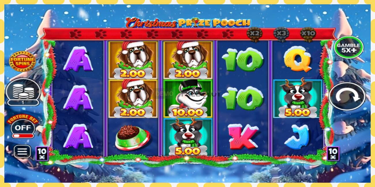 Υποδοχή επίδειξης Christmas Prize Pooch δωρεάν και χωρίς εγγραφή, εικόνα - 1