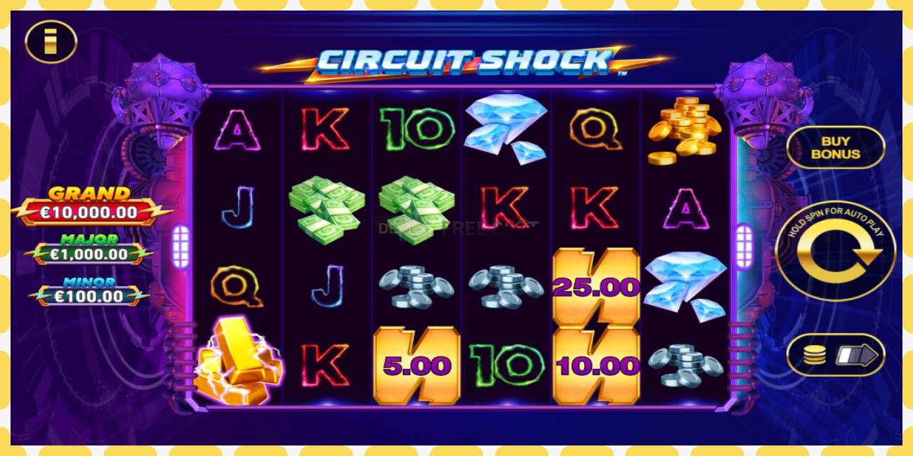 រន្ធដោតសាកល្បង Circuit Shock ឥតគិតថ្លៃនិងដោយគ្មានការចុះឈ្មោះ, រូបភាព - ១