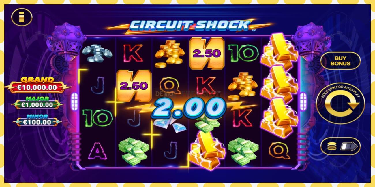 រន្ធដោតសាកល្បង Circuit Shock ឥតគិតថ្លៃនិងដោយគ្មានការចុះឈ្មោះ, រូបភាព - ១