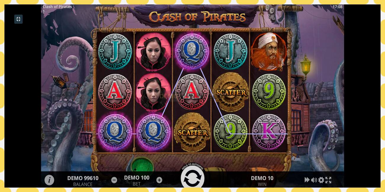 Demo slot Clash of Pirates free and without registration, picture - 1