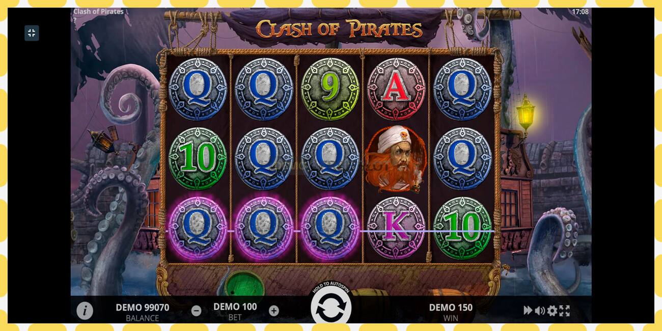 Demo slot Clash of Pirates free and without registration, picture - 1