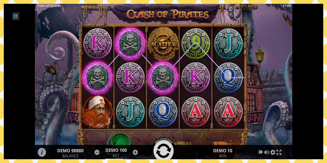 Demo slot Clash of Pirates free and without registration, picture - 1