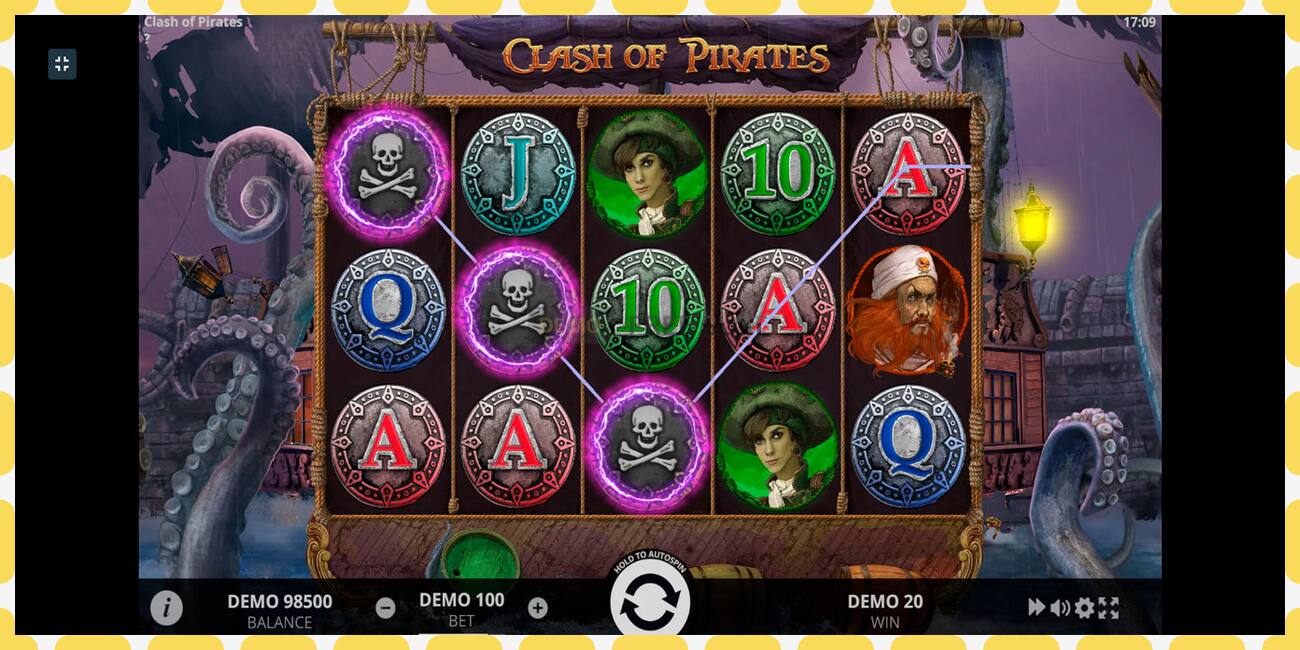 Demo slot Clash of Pirates free and without registration, picture - 1