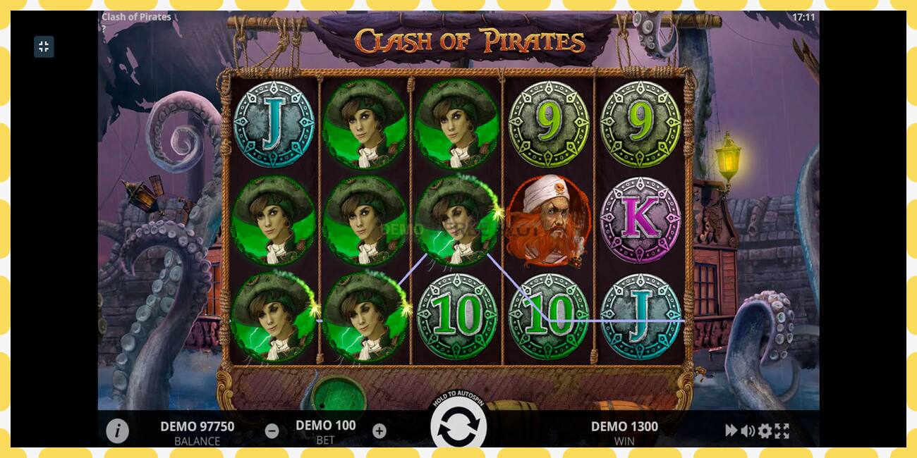 Demo slot Clash of Pirates free and without registration, picture - 1