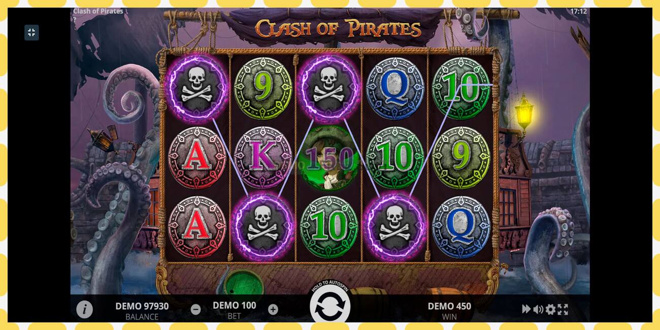 Demo slot Clash of Pirates free and without registration, picture - 1