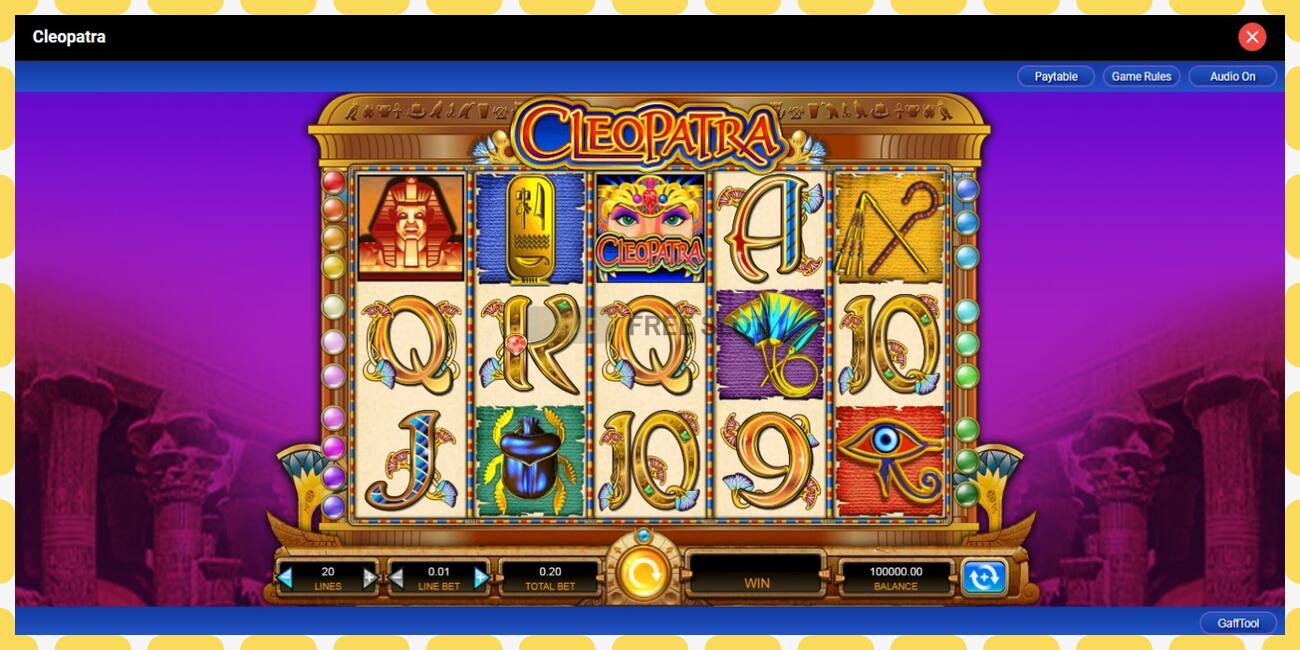 Demo slot Cleopatra free and without registration, picture - 1