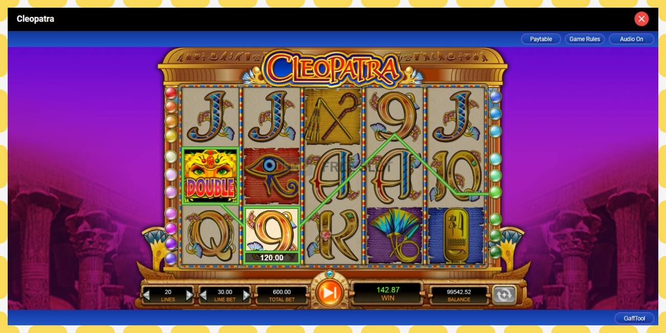 Demo slot Cleopatra gratis och utan registrering, bild - 1