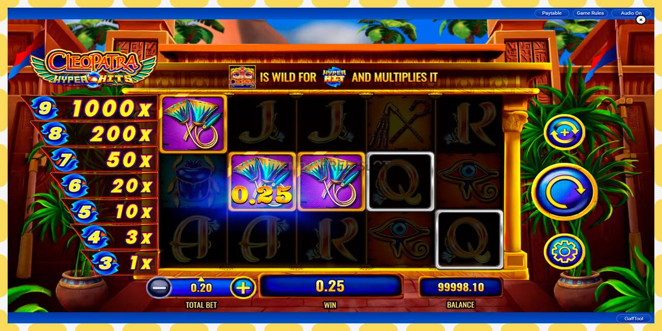 Demo slot Cleopatra Hyper Hits gratis och utan registrering, bild - 1