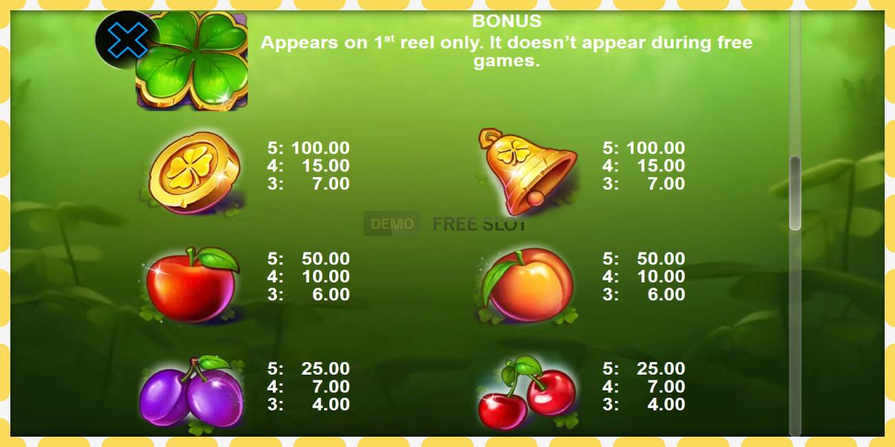 Demo slot Clover Queen free and without registration, picture - 1