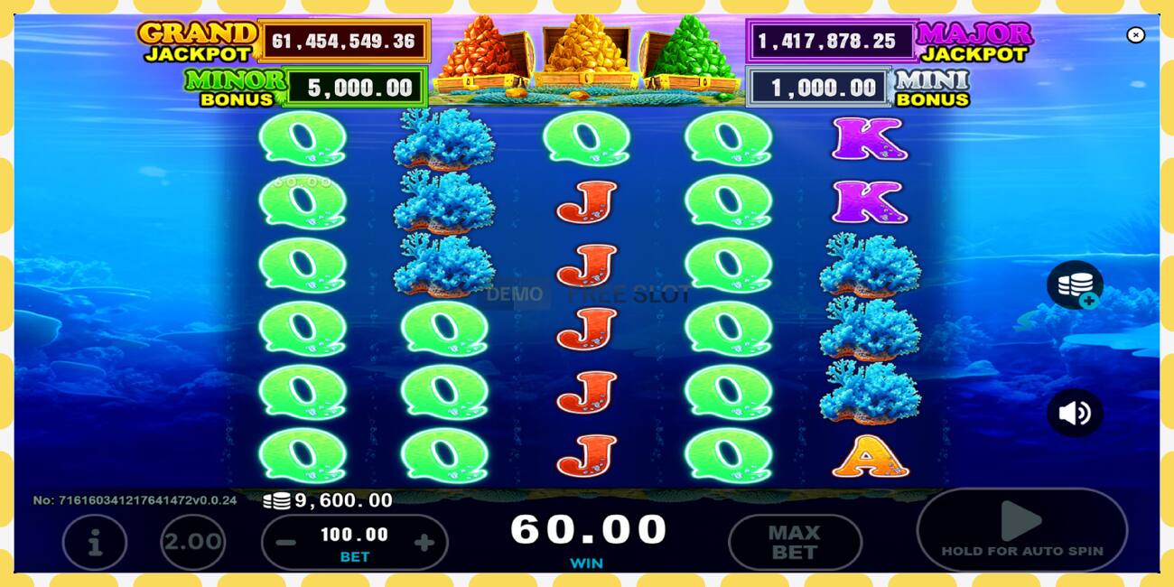 Demo slot Clown Fish Treasure free and without registration, picture - 1