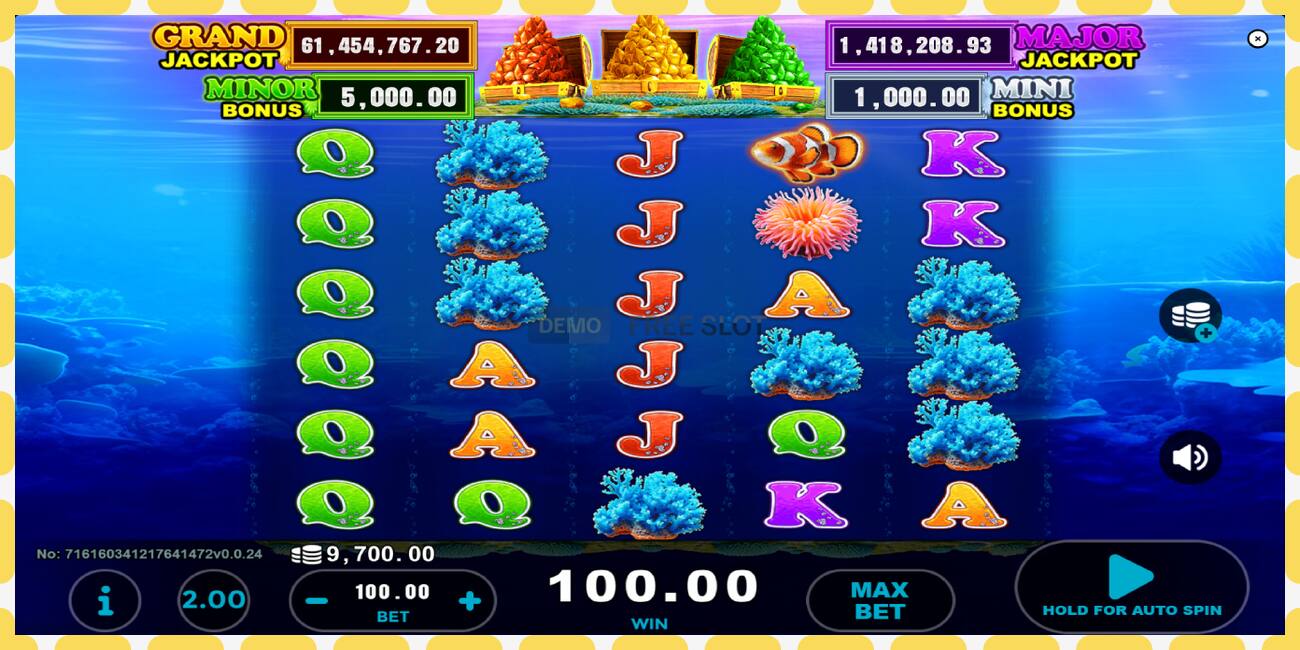 Demo slot Clown Fish Treasure free and without registration, picture - 1