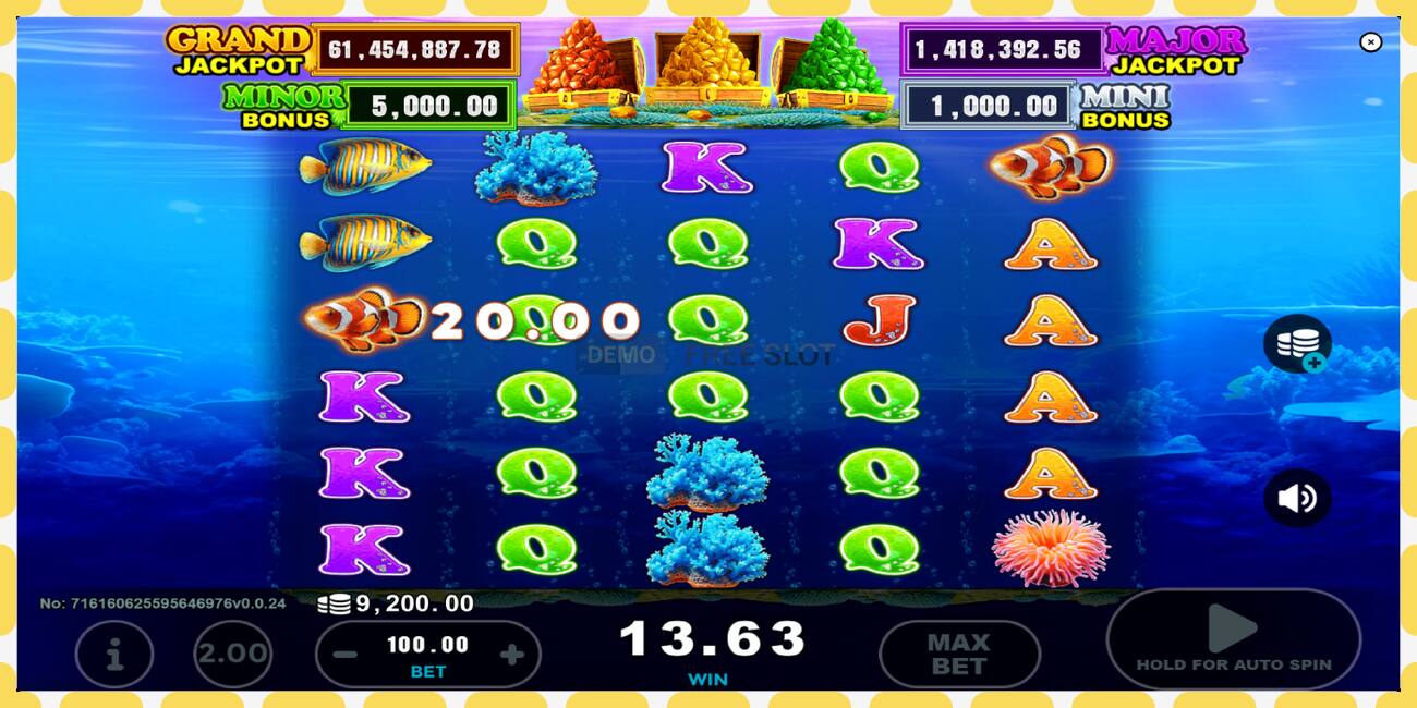 Demo slot Clown Fish Treasure free and without registration, picture - 1