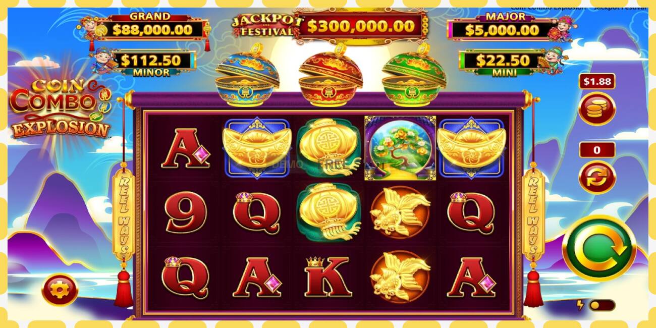 Demo slot Coin Combo Explosion Jackpot Festival නොමිලේ සහ ලියාපදිංචියකින් තොරව, පින්තූරය - 1