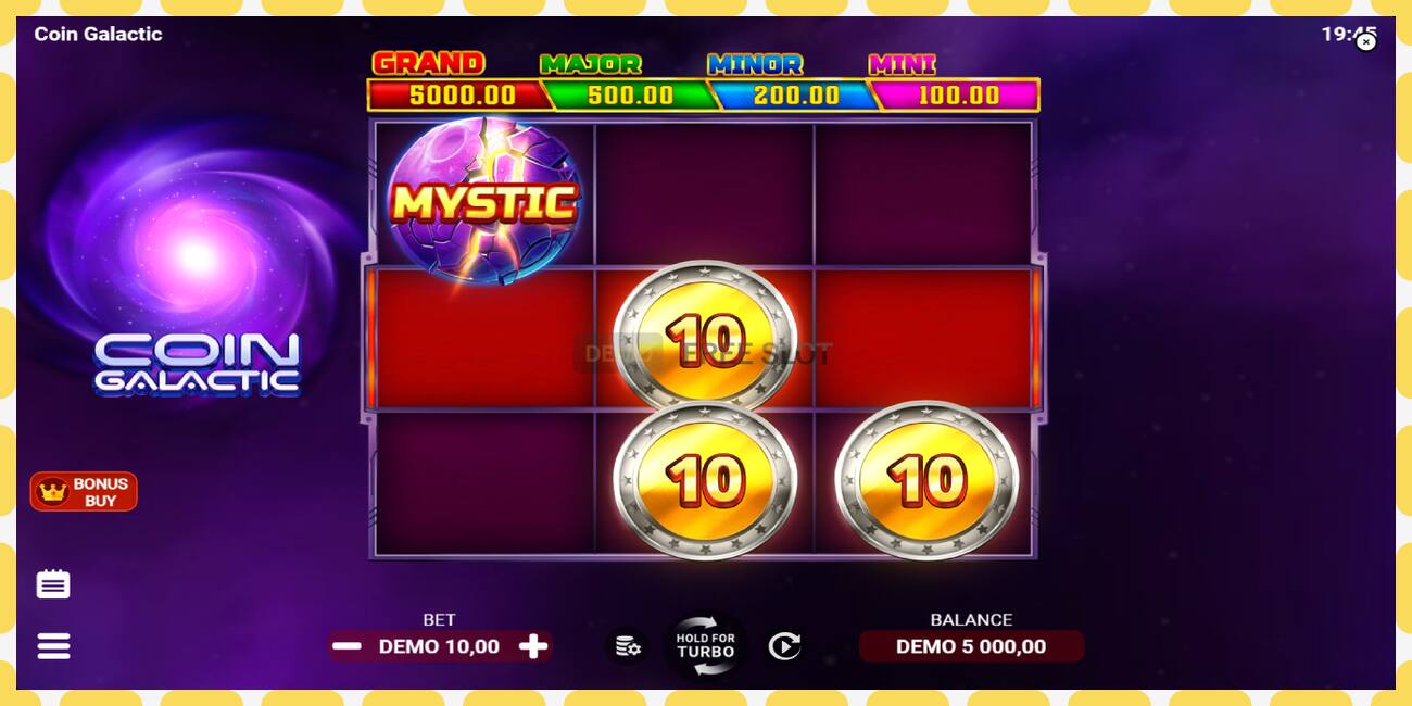 Demo slot Coin Galactic free and without registration, picture - 1