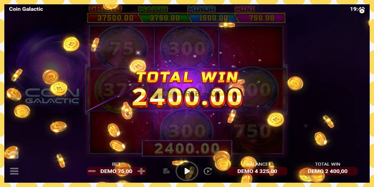 Demo slot Coin Galactic free and without registration, picture - 1