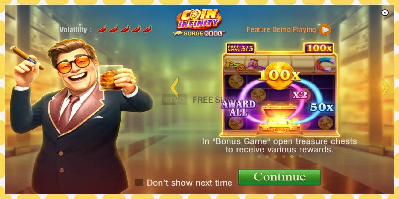 Demo slot Coin Infinity Surge Reel free and without registration, picture - 1