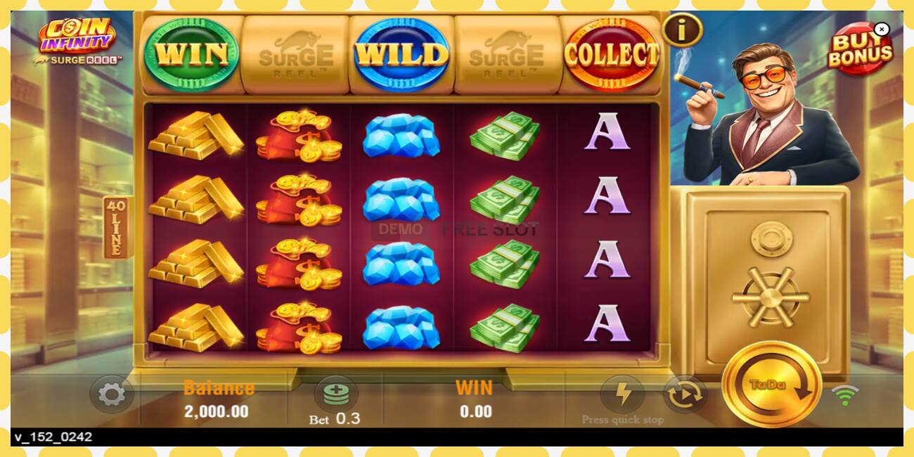 Demo slot Coin Infinity Surge Reel free and without registration, picture - 1