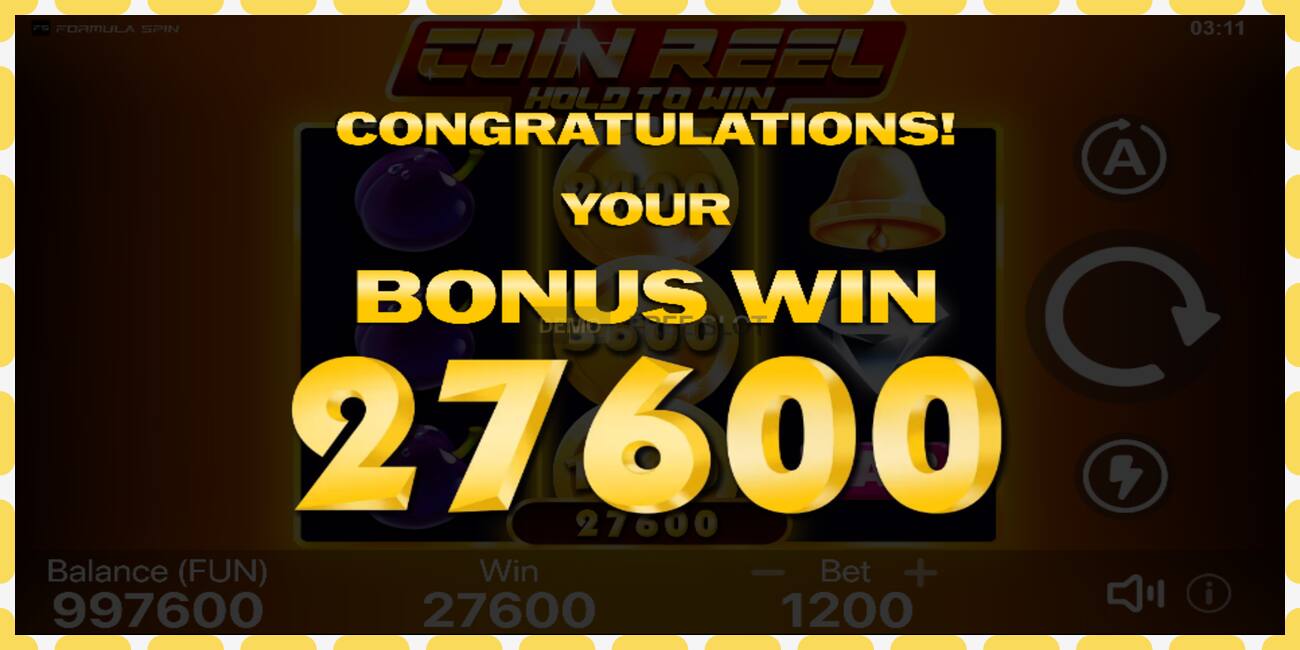 Demo slot Coin Reel: Hold to Win free and without registration, picture - 1