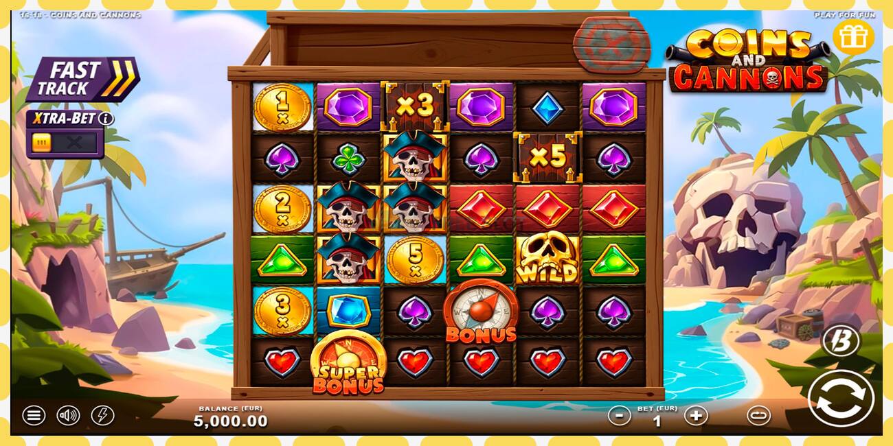 Demo slot Coins and Cannons free and without registration, picture - 1