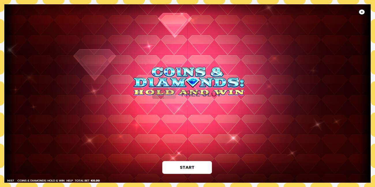 Demo yuvası Coins & Diamonds: Hold and Win ücretsiz ve kayıt olmadan, resim - 1